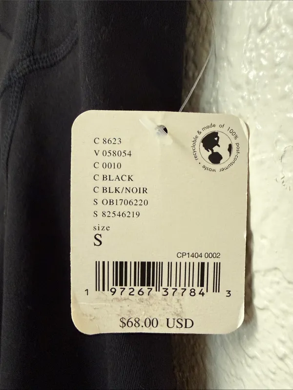 NWT FP Movement Free People Black High-Waist Bike Shorts Size Small - Image 5