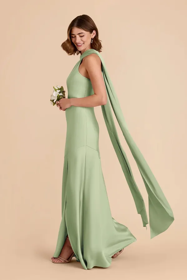 Pistachio Birdy Grey Bridesmaid Dress - Image 3