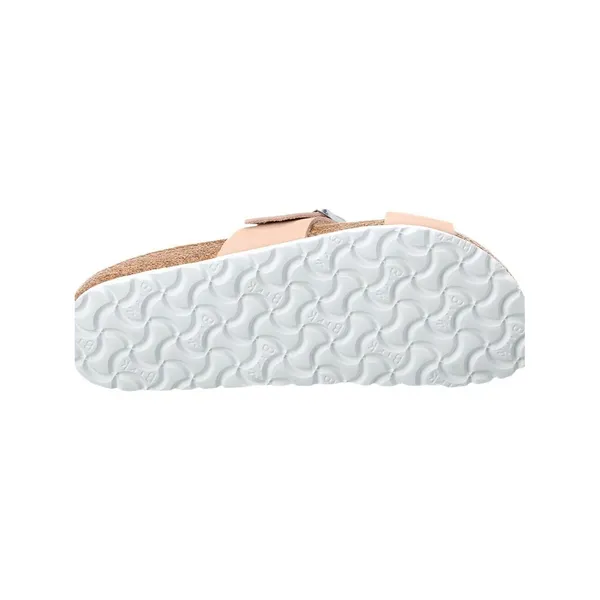 Birkenstock Siena Big Buckle Leather Nubuck Slides Sandals Light Pink Womens 40 - Image 4
