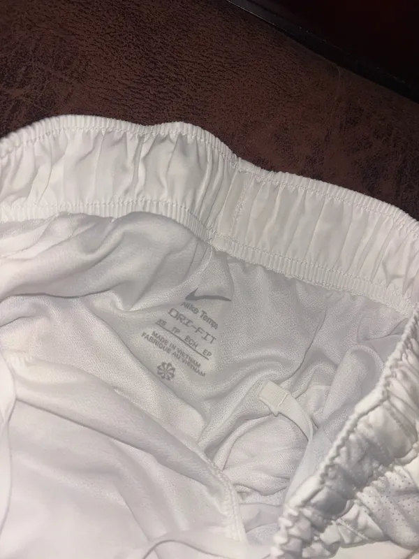White Nike Shorts Dri-Fit Running - Image 3