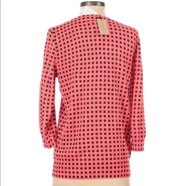 J Crew factory size small 3/4 sleeve top; new - Image 3