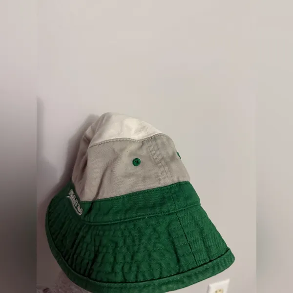 Mitchell & Ness Philadelphia Eagles Bucket Hat Throwback Hat Retro Gray Green - Image 4
