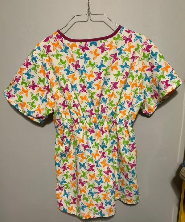 Butterfly Bow Scrub Top Multiple - Image 2