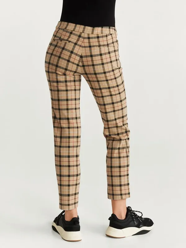 NWOT Mango Plaid Trousers - Image 2