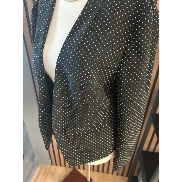 Loft polkadot blazer size M work blazer office wear - Image 2