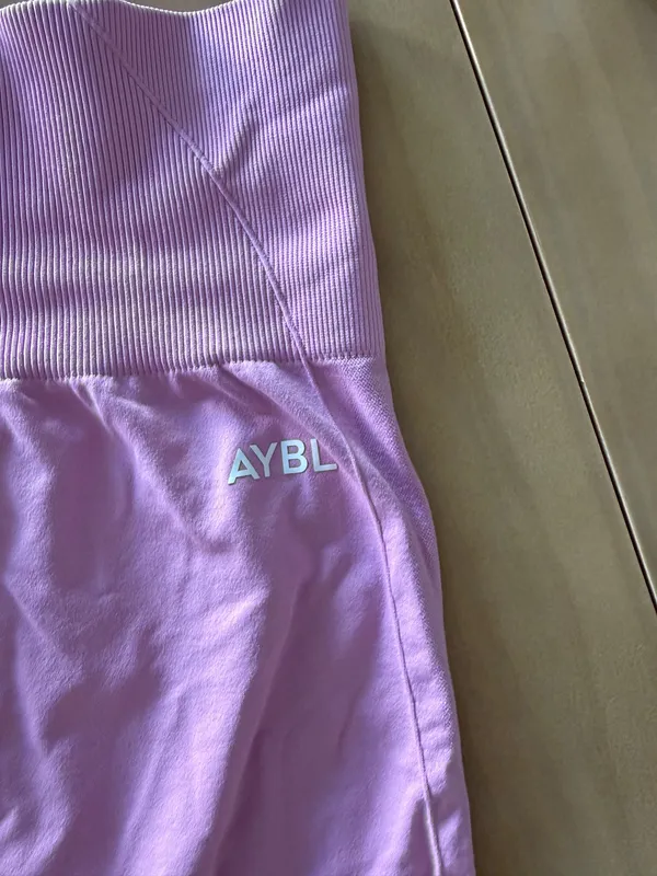 AYBL Empower Shorts Baby Pink - Image 4