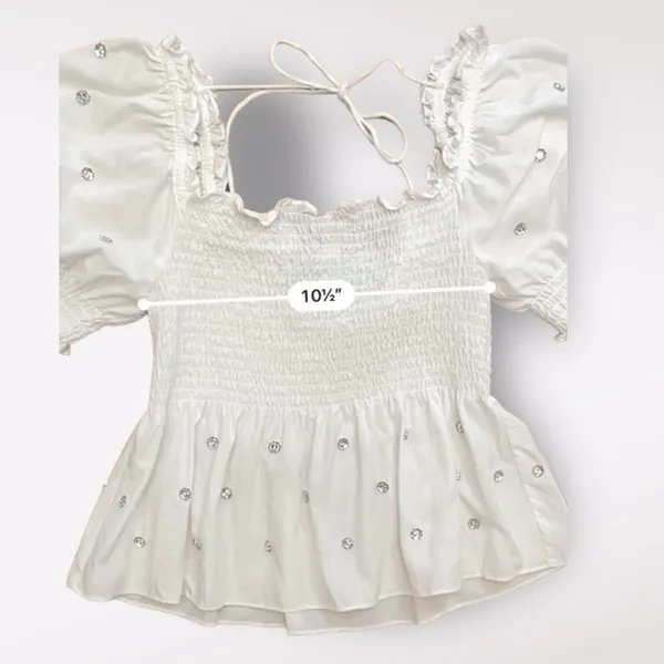 Hill House Home Jeweled Jammie Top Size XS‎ - Image 5