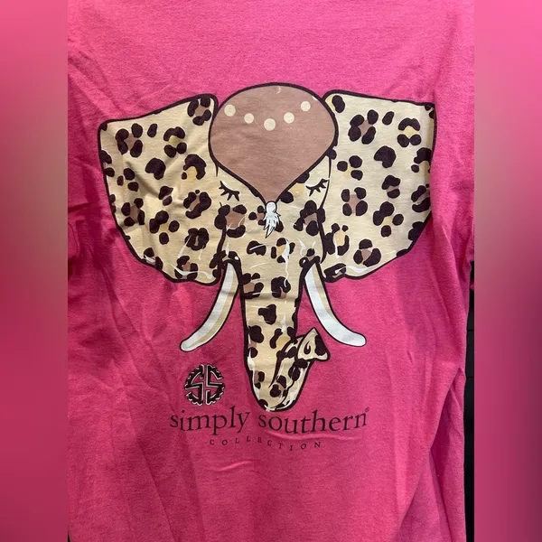 Simply Southern Pink T Shirt Short Sleeve - Image 4