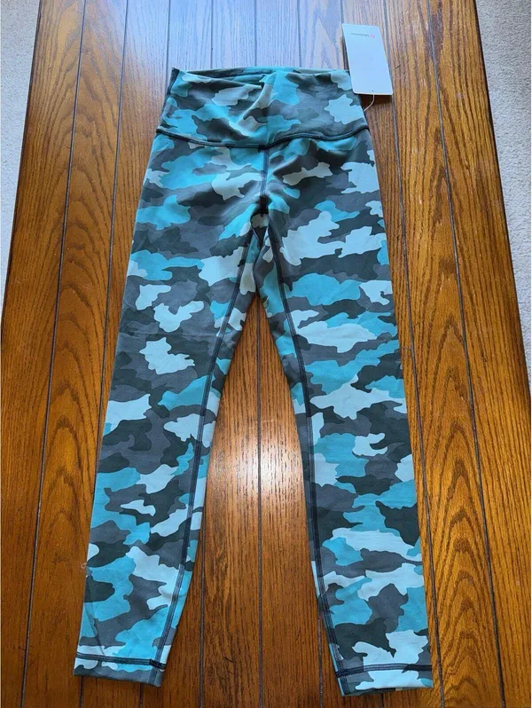 Lululemon Wunder Train High Rise 25” Tidewater Teal Size 6 NWT - Image 3