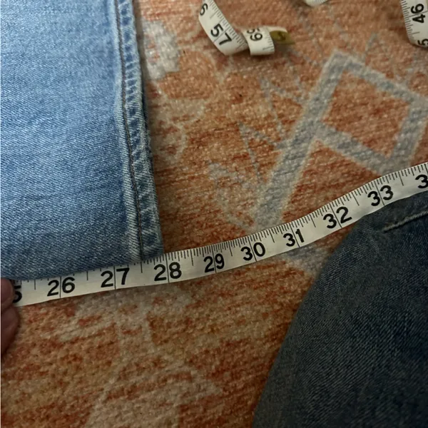Aritzia denim forum the twiggy high rise flare 28L size 27 - Image 10