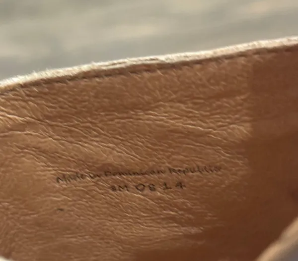 Jack Rogers Tan Leather Marley Western boho Style Mule - Image 7