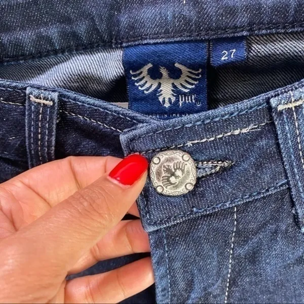 Pur Bardot Stretch Dark Wash Denim Relaxed Comfort Fit Jean‎ - Image 7