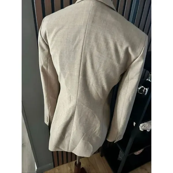 Body by Victoria Victoria’s Secret 3 bottom tan blazer size 2 office wear attire - Image 3