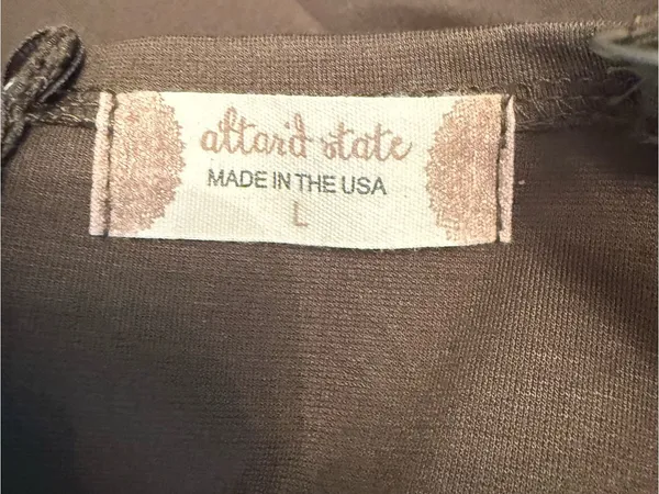 Altar'd State Olive Green Spaghetti Strap wrap romper Sz L NWT - Image 5