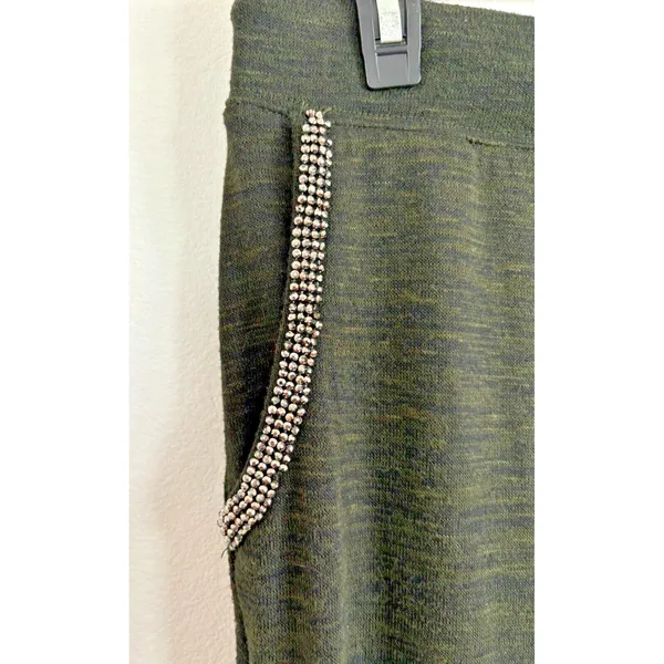 Juicy Couture Tracksuit Womens Size Medium Green Vintage Y2K Preppy‎ Classic Gym - Image 6