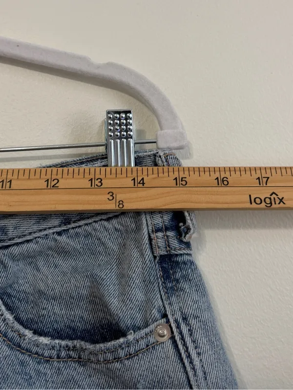 Free People Baggy Tomboy Shorts Size 26 - Image 7