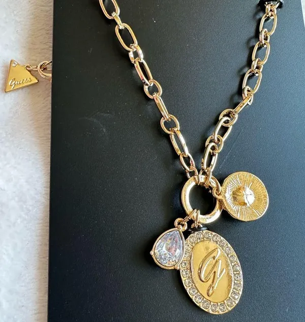 Guess gold necklaces 19” - Image 2