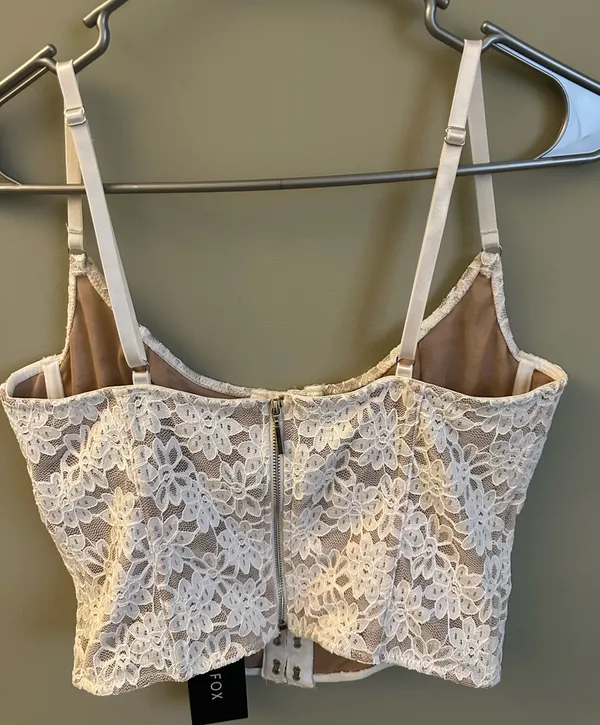 White Fox Corset Boutique Top Bustier - Image 4