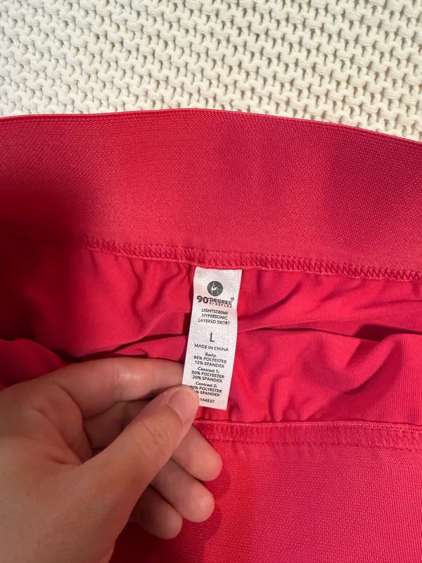 90 Degrees by Reflex pink skort - Image 2