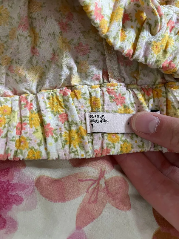 Stretchy Floral Skirt - Image 2