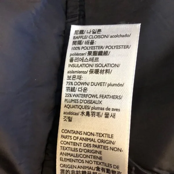 EDDIE BAUER Luna Peak Black Quilted Down Women’s Winter Coat Sz XXL - Image 6