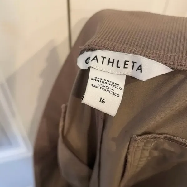 Athleta Brown Pull On Panta‎ SIze 16 - Image 6