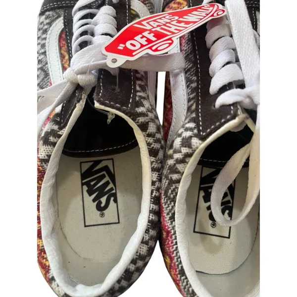 Vans NWT Fair Isle Old School Sold Out Sweater Sneaker Shoe Size 7.5 Men 9 Women - Image 5