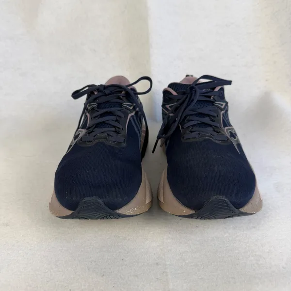 Saucony Triumph 22 Womens 10 Running Shoes Navy‎ Blue Mauve Athletic Sneakers - Image 3