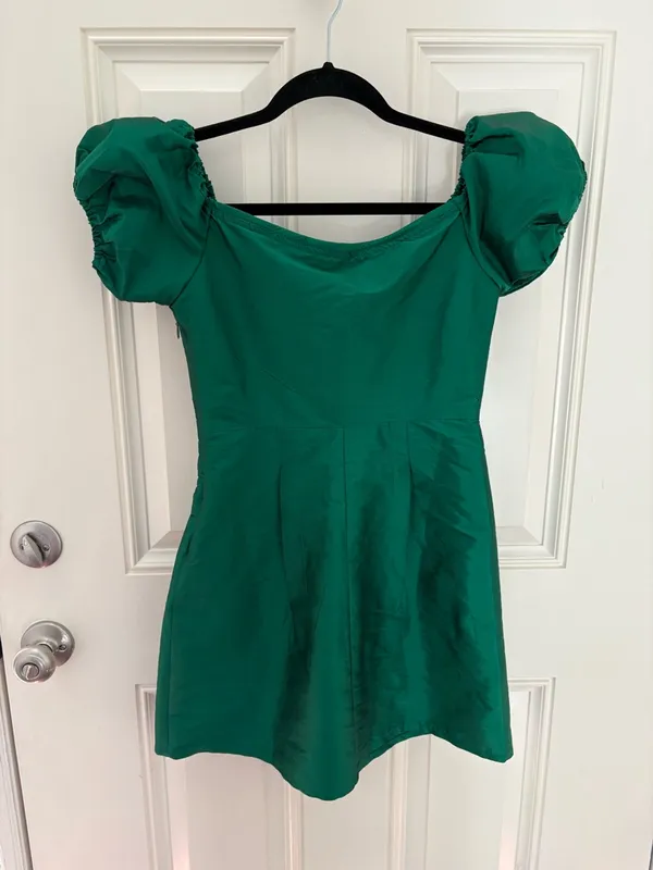 Majorelle Devora Mini Dress in Green Size XS - Image 3