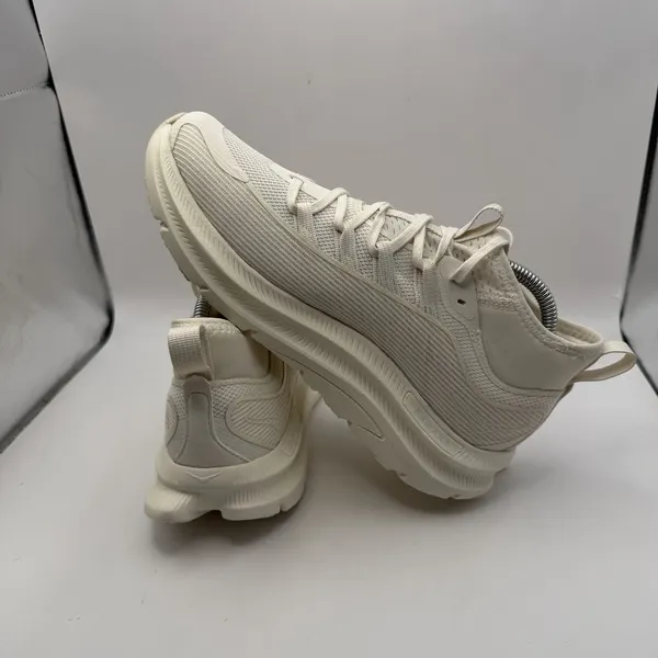 Hoka One One Kawana Mid 1169290-ABST Alabaster White Sneaker Women's Size‎ 9.5B - Image 6