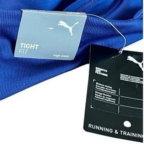Puma‎ Studio Blue Drycell High Waist 7/8 Training Leggings Tight XL NWT - Image 5