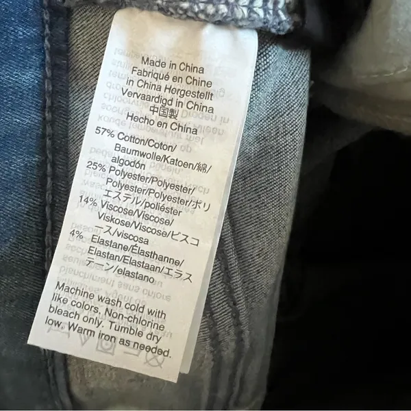Madewell 10 in High Rise Skinny Raw Hem Denim‎ Jeans - Image 10
