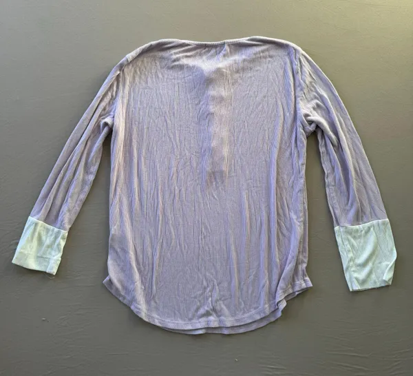 since 2005 Soft Ribbed Henley Top - Image 2