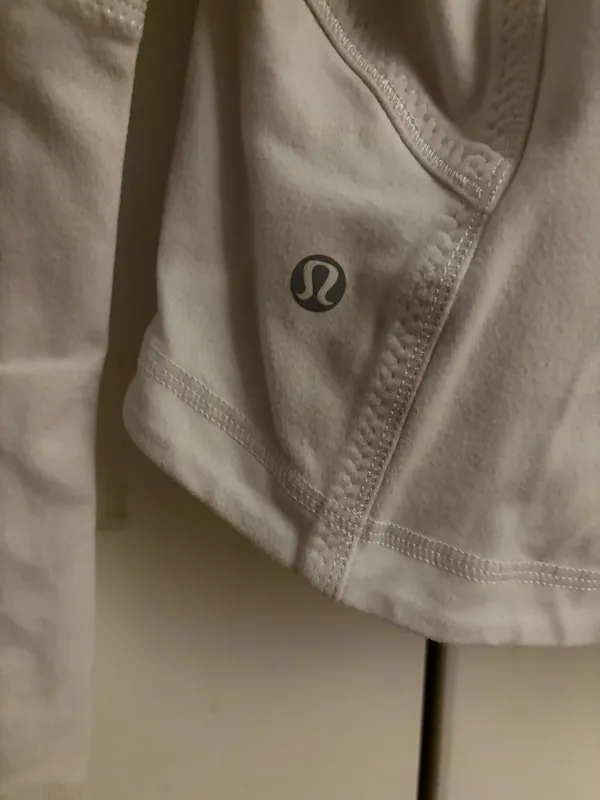 Lululemon white define zip up jacket - Image 3