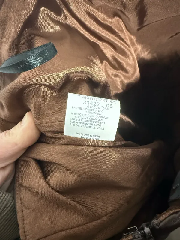 Jessica McClintock Gunne Sax Strapless Satin Corset Dress Brown Size 3/4 - Image 10