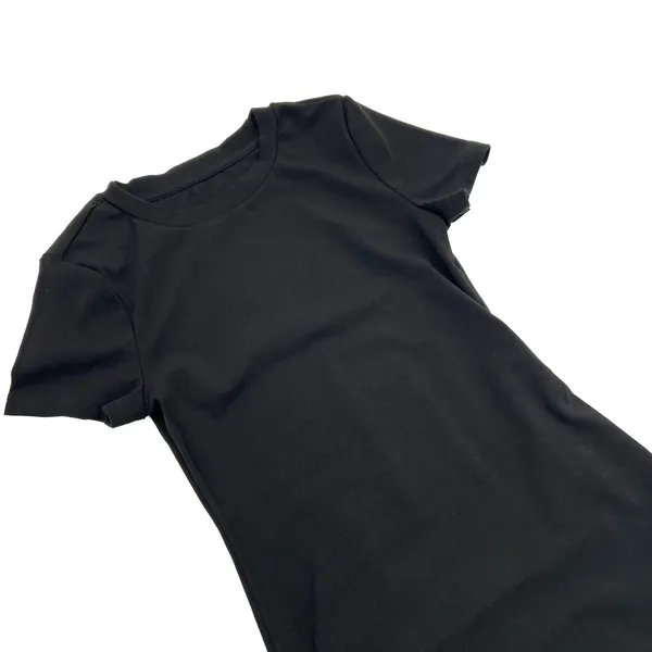 Midi Dress Slim For Bodycon Dress Office Dress Knee Length Short Sleeve Turtlene - Image 6
