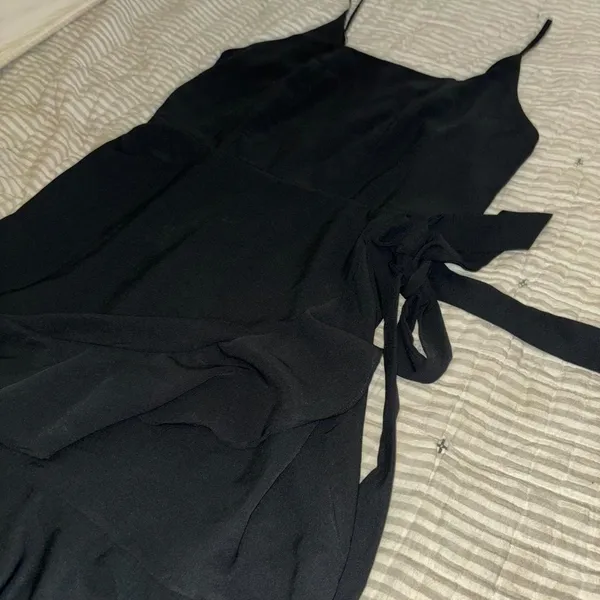 Black wrap dress - Image 2