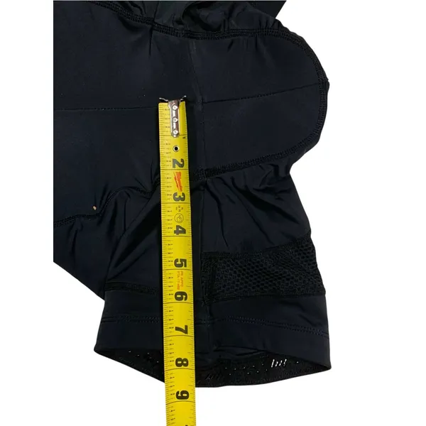 Beroy Cycling Shorts Women Medium Black Padded Mesh Biker Sporty Gorpcore - Image 7