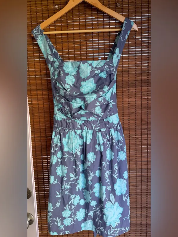Free People Meet Me in Maui Floral Open Back Mini Dress Medium $128 - Image 4