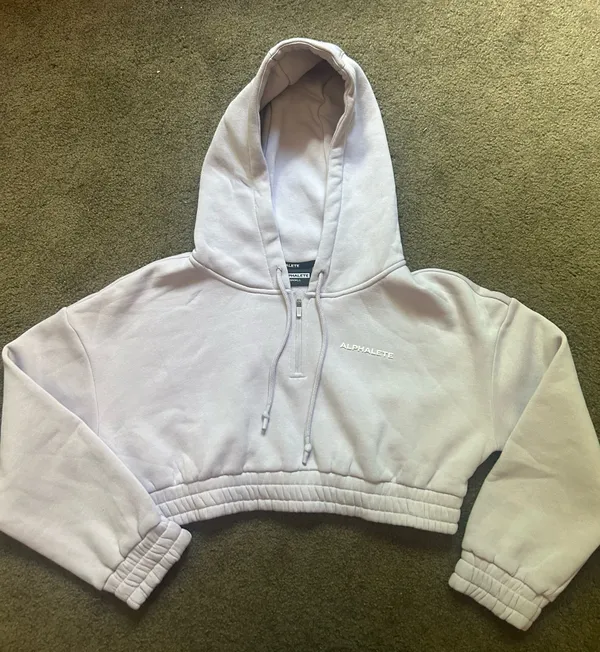 Alphalete Hoodie Cropped - Image 2