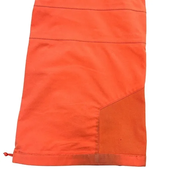 Flylow Sassyfrass Ski Snowboarding Pants Small Coral Orange Gorpcore Winter READ - Image 7