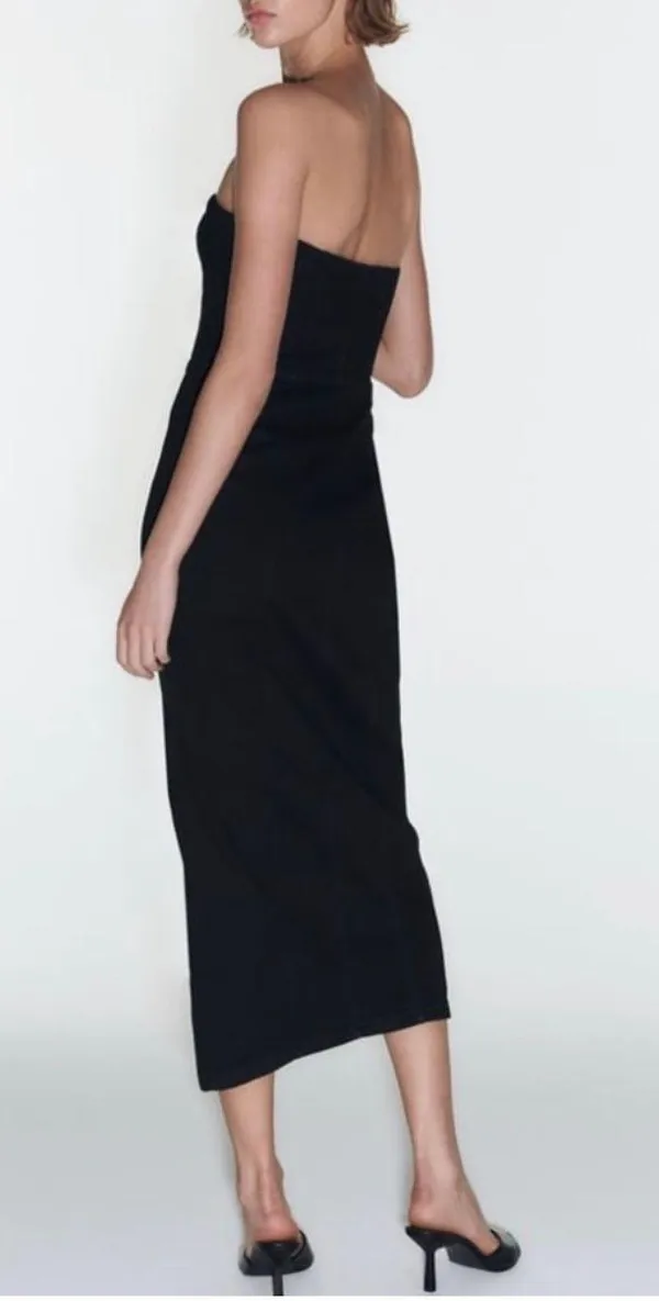 Zara ZW Denim Buster Dress - Image 6