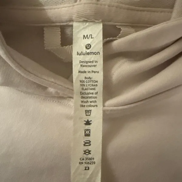 lululemon Sleeveless Cropped Hoodie Sweatshirt‎ - Image 4