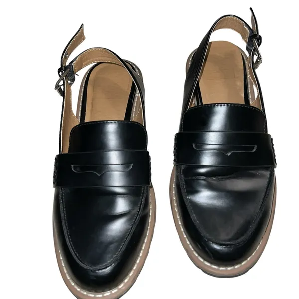Dolce vita Cancun black new open heel loafers - Image 2