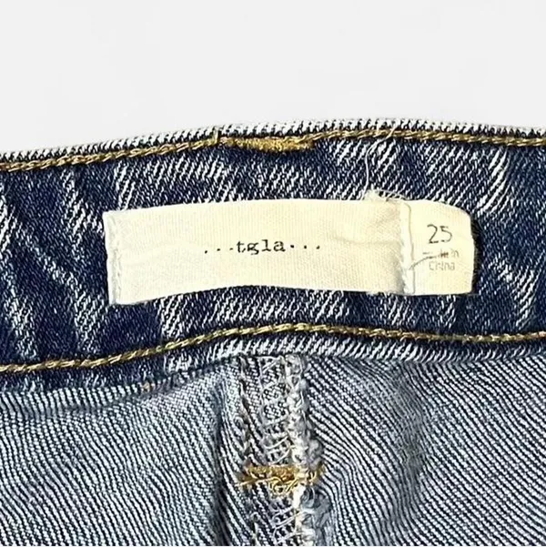 🪁 tgla Blue Jean Shorts Size 25 - Image 4