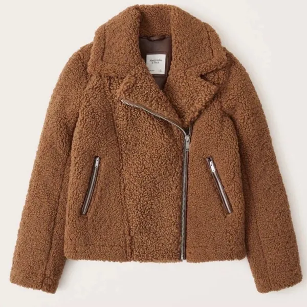 Abercrombie Teddy Leather Jacket - Image 2