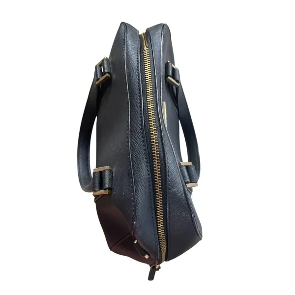 Kate Spade Womens Black Leather Satchel Handbag Medium Size SKU 8673 - Image 12