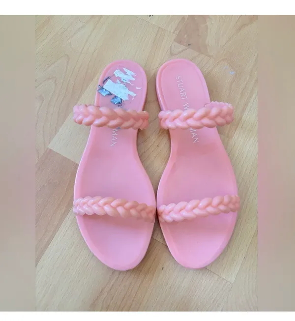 Stuart Weitzman Women's Pink apricot Sandals NEW - Image 2