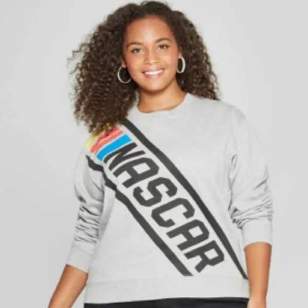 Nascar Graphic Logo Sweatshirt Size XXL - Image 2
