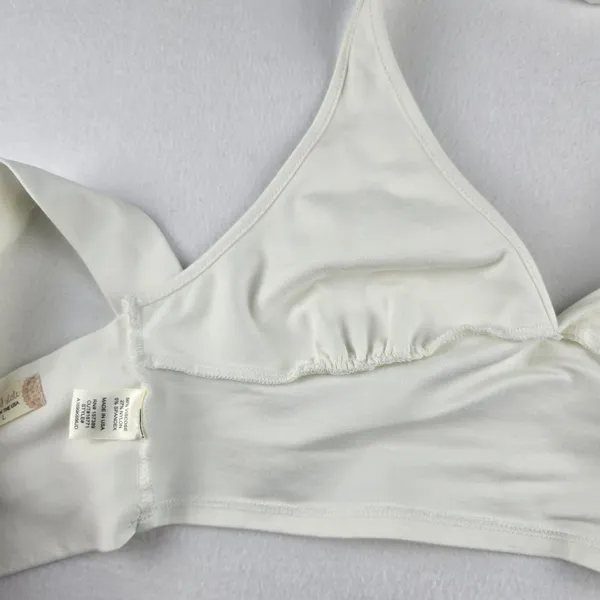 Altar'd State -1645 White Halter Top Back Tie Sleeveless Crop Top‎ - Size Large - Image 6